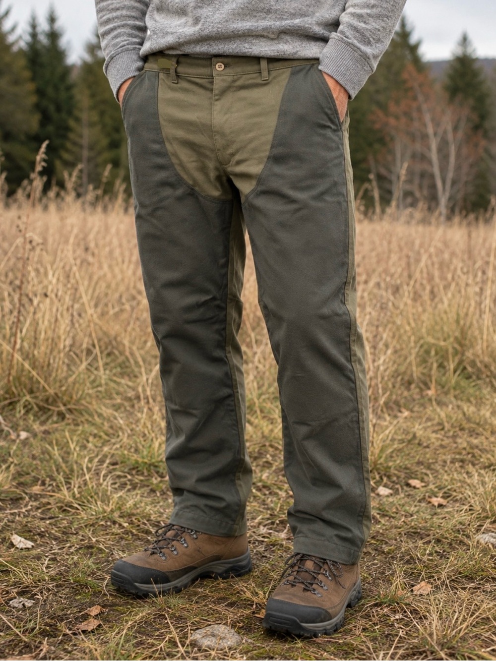 LL Bean Field Patch Pants, Green Size 30/ 31